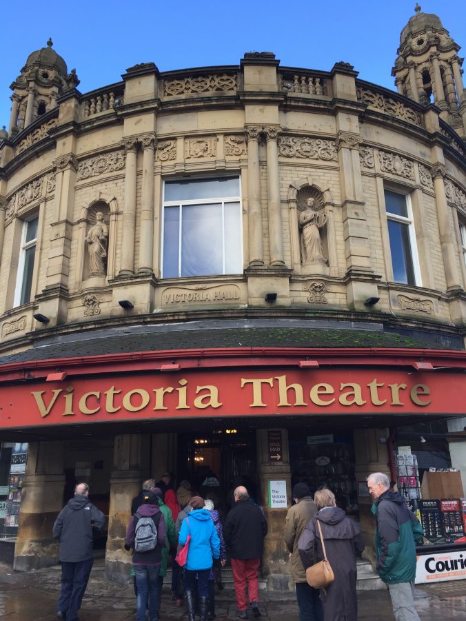 Back stage tour of the Victoria Theatre, Halifax In Search of my